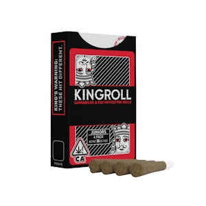 KINGPEN - King Louis XIII x Queen Z | Infused Pre-Rolls 4-Pack | 3g