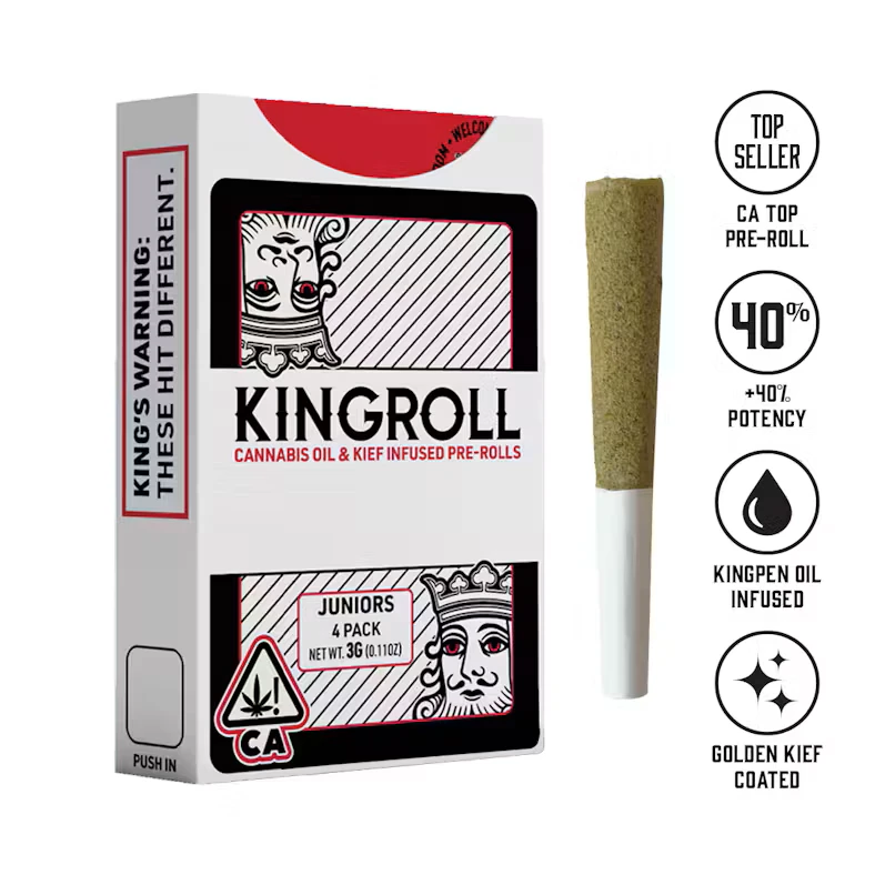 KINGPEN - 0.75g 4 Pack / Blue Lobster x Apples & Bananas / Kingroll Jr  Main Image