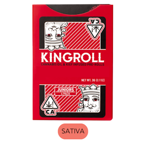 KING ROLL - Kingroll - Juniors - Super Lemon Haze x Gelonade - Infused Preroll Pack - 4pk - 3.0g