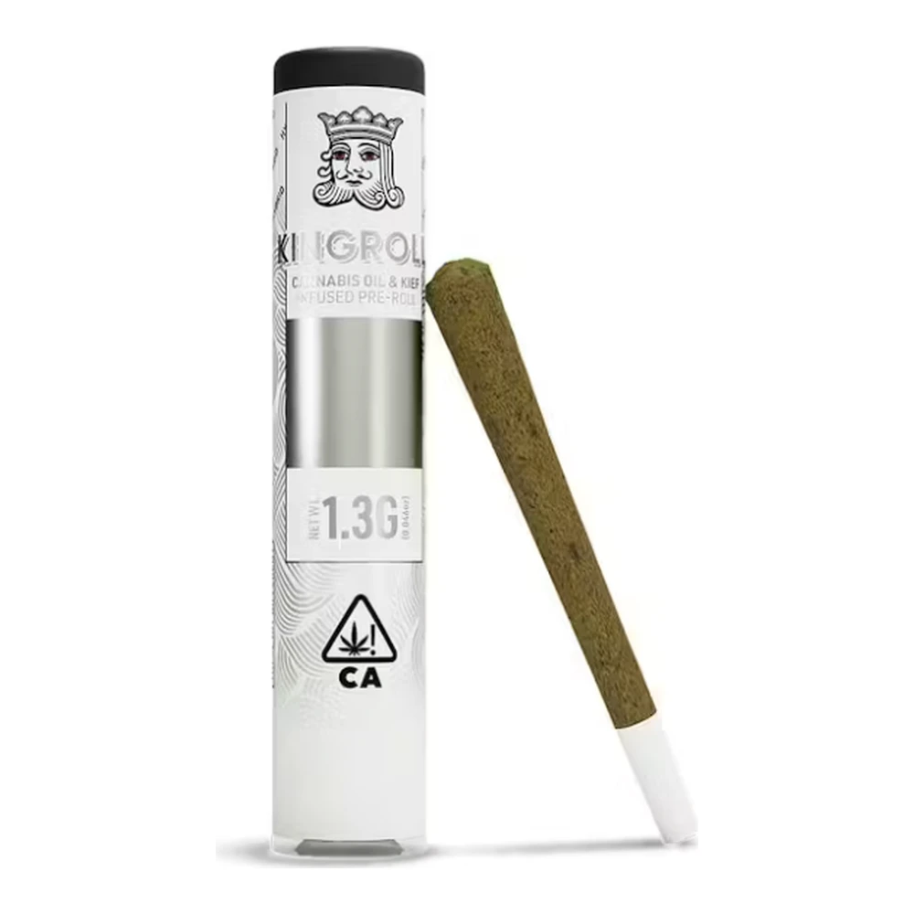 Kingroll - KingRoll | White RNTZ x Apple Fritter | Oil & Kief Infused Pre-Roll | 1.3g Main Image