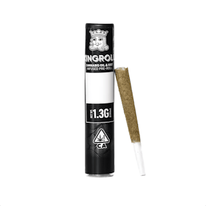 King Roll - King Roll - 1.3g Pre Roll (White Rhino x Cannalope Kush-Indica)
