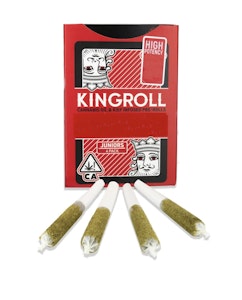 KINGPEN -  Sour Diesel x Pineapple Express | Kingroll Juniors 4 Pack | KINGPEN 