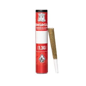 King Roll Jr - King Roll - 1.3g Infused PreRoll (Super Silver x Green Crack-Sativa)