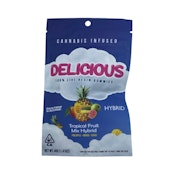 Delicious Tropical Fruit (Live Resin) (H) Edibles 100mg