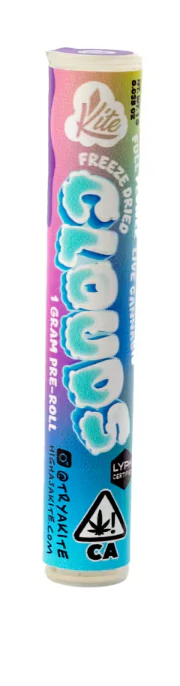 Kite - Kite | Sweet Tarts | Freeze Dried Clouds | Live Flower Pre-Roll | 1g Main Image