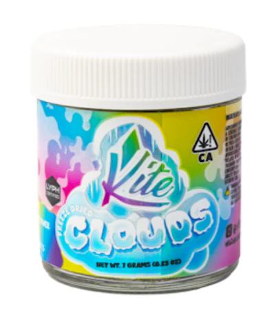 Kite - Kite | LA Kush Cake | Freeze Dried Clouds | Live Sungrown Flower Smalls | 1/4oz Main Image