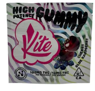 Kite I Cherry Blue Raspberry I High Potency Gummy I 100mg