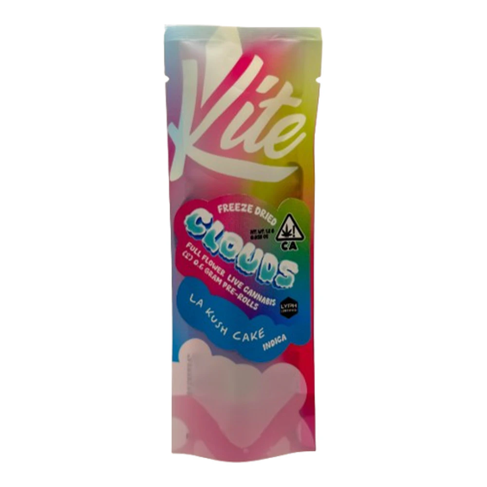 Kite - Kite | LA Kush Cake | Freeze Dried Clouds | Mini Pre-Rolls 2pk | 1.2g Main Image