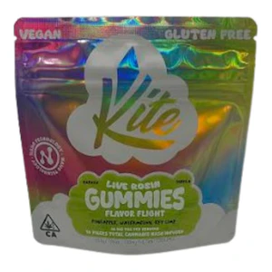 Kite | Pineapple, Watermelon & Keylime | Live Rosin Flavor Flight Gummies | 100mg