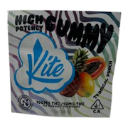 Kite | Tropical Punch | High Potency Gummy | 100mg
