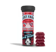 Lost Farm | Dark Cherry Illuminati OG | Live Rosin Gummies | [100mg] 10pk | Indica