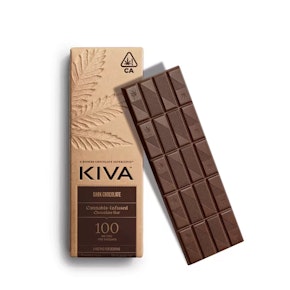 Kiva | Chocolate Bar | Dark Chocolate | 100mg