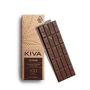 Kiva - Kiva | Chocolate Bar | Dark Chocolate | 100mg