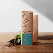 Kiva - Chocolate Bar - Dark Chocolate Midnight Mint - 100mg