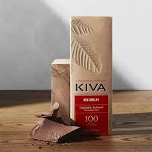 KIVA - KIVA | MILK CHOCOLATE BAR | EDIBLE | 100MG