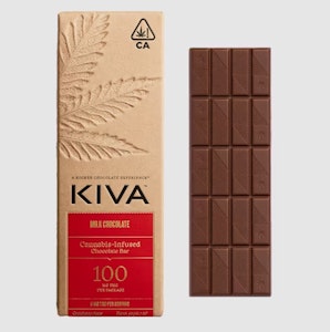 KIVA - Milk Chocolate Bar - 100mg