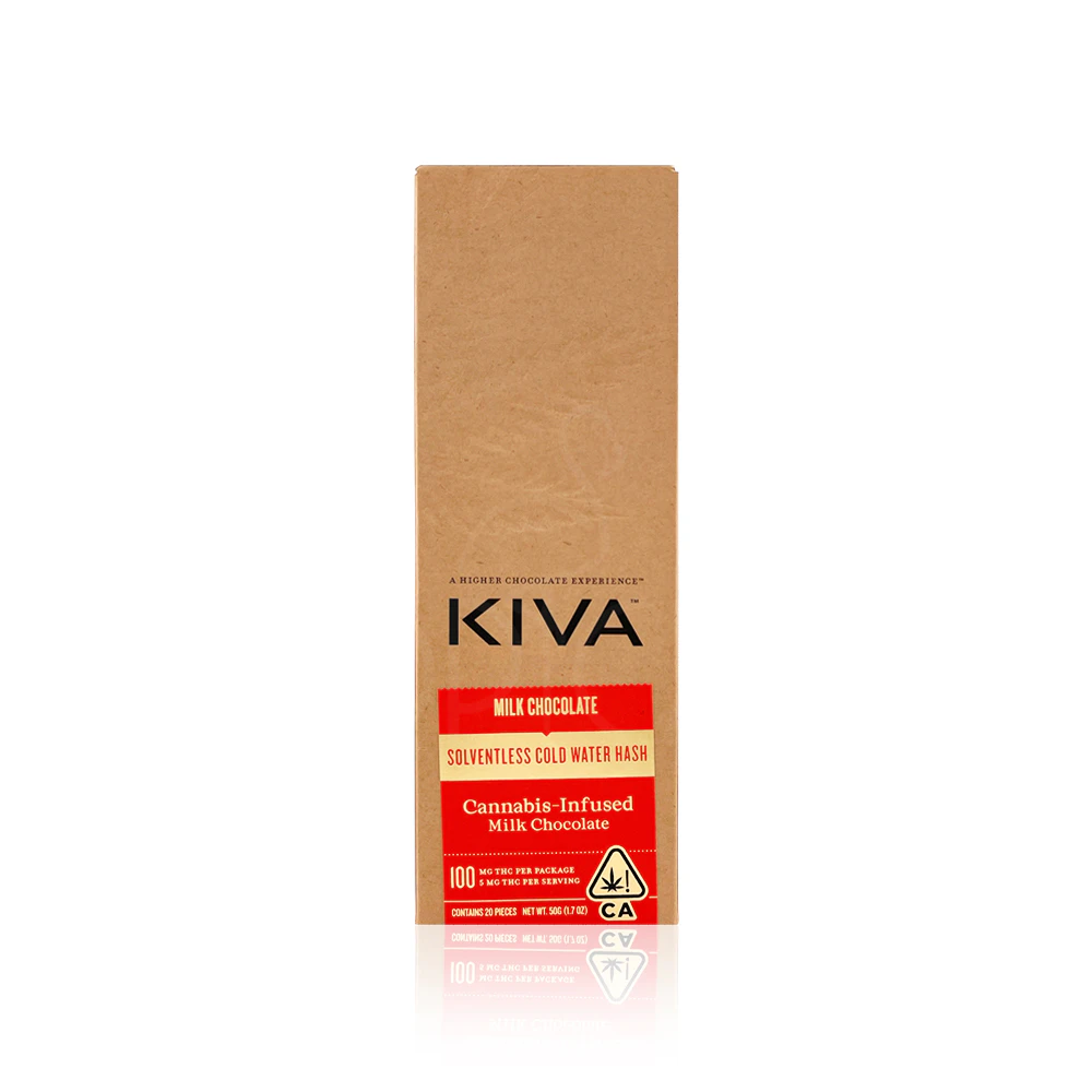 KIVA - KIVA - Edible - Milk Chocolate Bar  - 100MG Main Image
