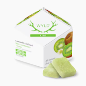Wyld - Sativa - 1:1 Kiwi - Gummies - (100mg) - [100mg THC/ 100mg THCv]