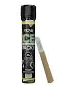 Kiwi Kush Ice Rosin Diamonds Hash Infused PreRoll - 1g - ROV