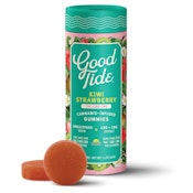 Good Tide - 1:1:1 THC/CBD/CBG Gummies (Kiwi Strawberry-Hybrid)