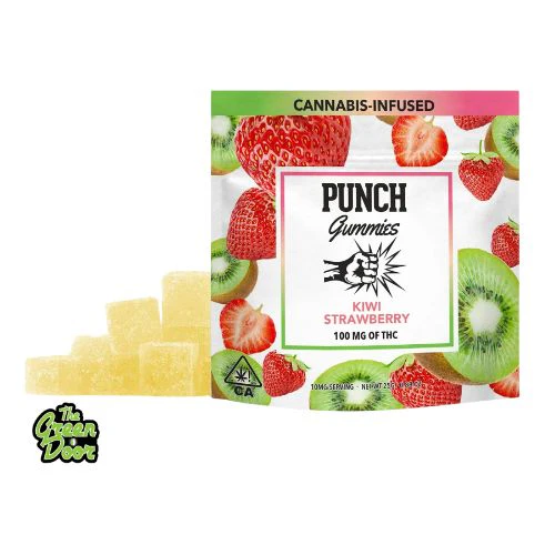 Punch - PUNCH - Kiwi Strawberry - Gummies - 100MG Main Image
