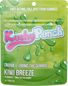 Kiwi Breeze 10pk Gummies - 100mg