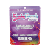  Kushy Punch - Recover Blueberry 2:1 Gummy 90mg