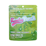 KUSHY PUNCH - Kiwi Breeze Individual Gummy 100mg 