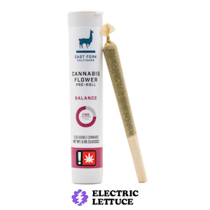 East Fork Cultivars - East Fork Cultivars Kush Petals Balance Single Pre-Roll 0.5g