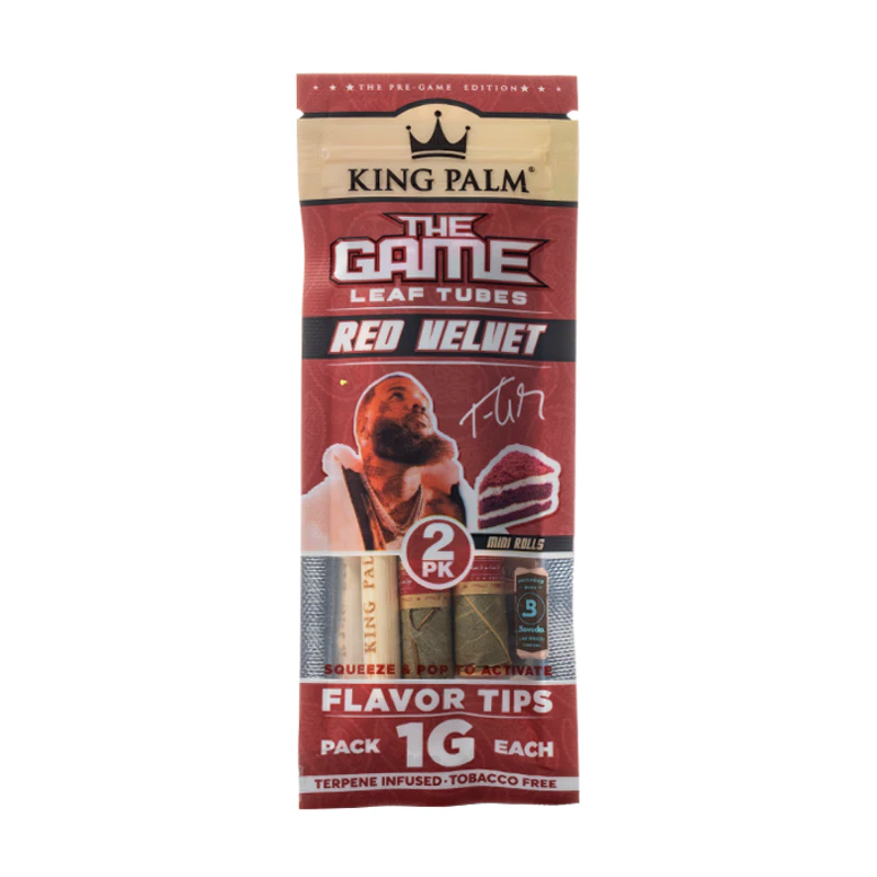 King Palm - King Palm 2 1G Mini Rolls - The Game Red Velvet Main Image