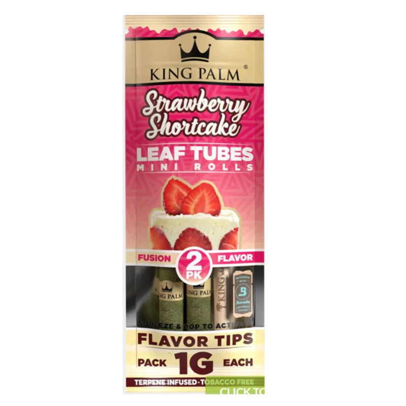 King Palm - King Palm 2 1G Mini Rolls - Strawberry Shortcake Main Image