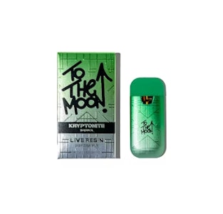 TO THE MOON - To The Moon | Disposable | Live Resin - Kryptonite | 1g