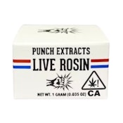Punch Extracts Tallymon Gak Nana (Tier 4 Rosin) (H) Solvent Extracts 1g