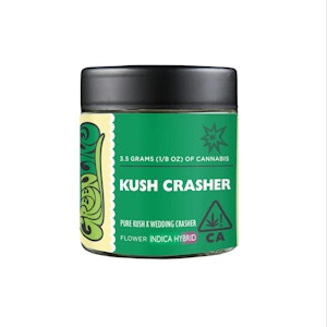 GREEN LINE - Greenline - 1/8th Jar - Kush Crasher 