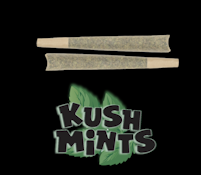 Kush Mints 42% TAC (Major Bloom x Delivered, Inc Collab) | 2PK 1.0g Prerolls | TAXES INCLUDED