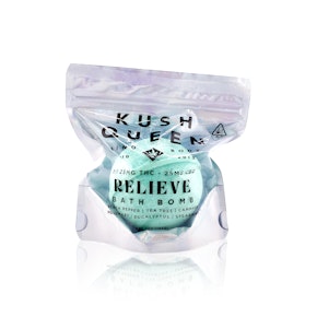 KUSH QUEEN - Topical - Relieve Bath Bomb - 1:1