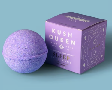 Kush Queen - Sleep THC:CBD Bath Bomb - 25mg