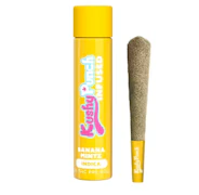 Kushy Punch Infused Preroll 1g Banana Mintz