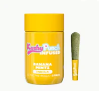 Kushy Punch Infused 5pk Prerolls 2.5g Banana Mintz