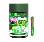 Kushy Punch Infused 5pk Prerolls 2.5g Apple Fritter