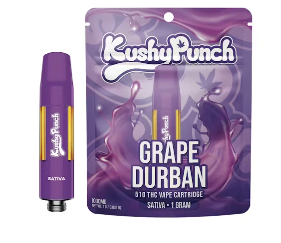 Kushy Punch - Kushy Punch Cart 1g Grape Durban Main Image