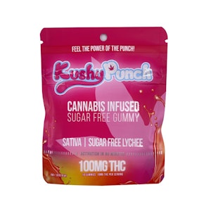 KUSHY PUNCH - SUGAR FREE SATIVA GUMMY - KUSHY PUNCH