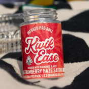 KWIK EASE | STRAWBERRY HAZE - 5PK INFUSED | PREROLL | 2.5G