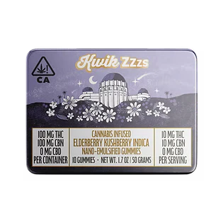 KWIK EASE - Kwik Ease | Elderberry Kushberry | Gummies Main Image