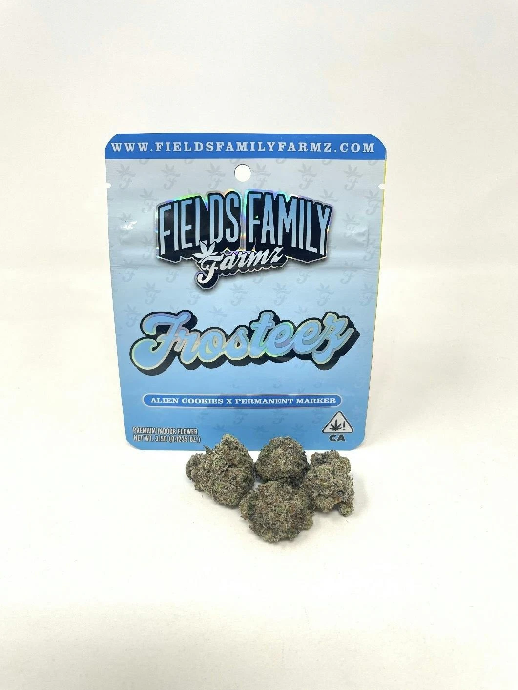 Fields Family Farmz - Frosteez (I) 31.31% THC | Fields Family Farmz | 3.5g Flower Main Image