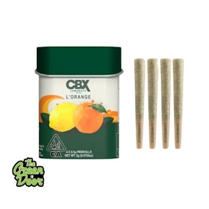 CBX - CBX - L'Orange - Preroll - 4PK - 2G
