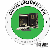 Goldkine Devil Driver 7 Pack Preroll 3.5g