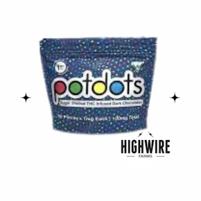 Lion Labs Pot Pots Dark Chocolate 100mg
