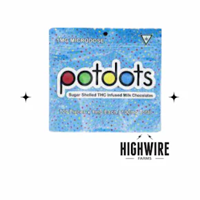 Lion Labs Pot Pots Milk Chocolate 100mg