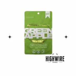 Mitten Extracts Gummies Green Apple 200mg
